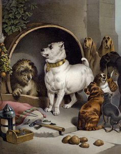 アレクサンダーとディオゲネス 作： Edwin after Landseer
